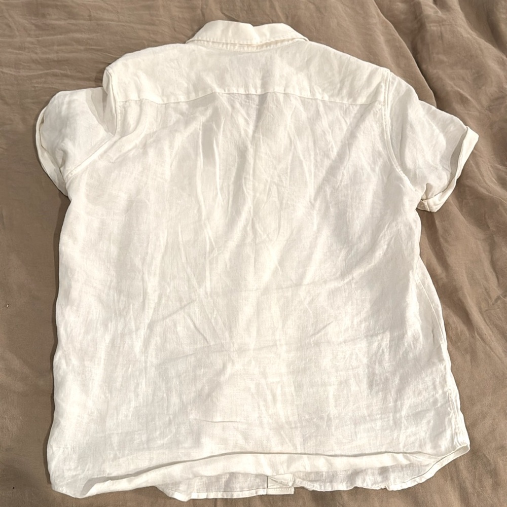 S/S Everlane Linen Button Up - Picture 5 of 7